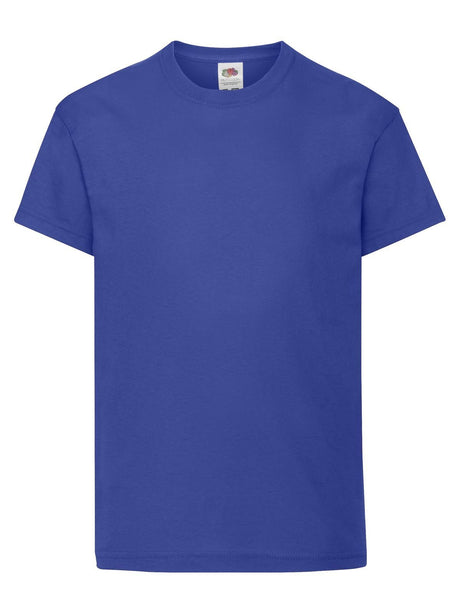 T-SHIRT KIDS ORIGINAL T - FRUIT OF THE LOOMRoyal Blu