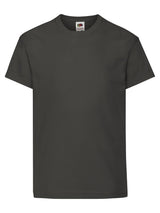 T-SHIRT KIDS ORIGINAL T - FRUIT OF THE LOOMGrafite
