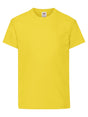 T-SHIRT KIDS ORIGINAL T - FRUIT OF THE LOOMGiallo