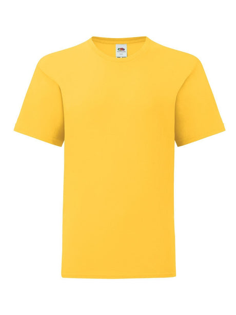 T-SHIRT KIDS ICONIC 150 T - FRUIT OF THE LOOMGirasole