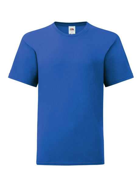 T-SHIRT KIDS ICONIC 150 T - FRUIT OF THE LOOMRoyal Blu