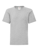 T-SHIRT KIDS ICONIC 150 T - FRUIT OF THE LOOMGrigio Melange