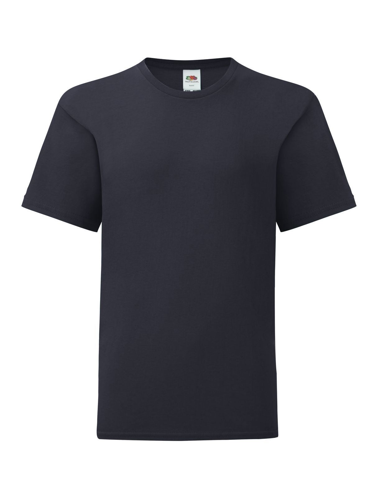 T-SHIRT KIDS ICONIC 150 T - FRUIT OF THE LOOMBlu Scuro