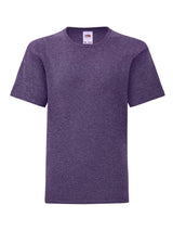T-SHIRT KIDS ICONIC 150 T - FRUIT OF THE LOOMViola Vintage