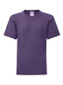 T-SHIRT KIDS ICONIC 150 T - FRUIT OF THE LOOMViola Vintage