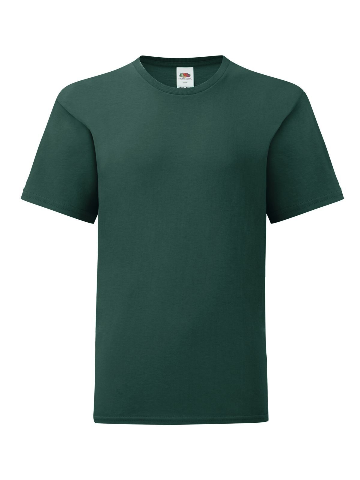 T-SHIRT KIDS ICONIC 150 T - FRUIT OF THE LOOMVerde Foresta