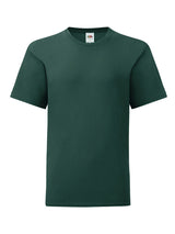 T-SHIRT KIDS ICONIC 150 T - FRUIT OF THE LOOMVerde Foresta