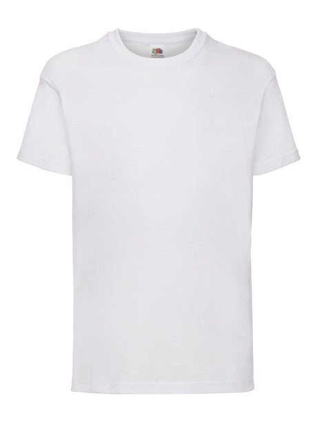 T-SHIRT KIDS VALUEWEIGHT T - FRUIT OF THE LOOMBianco