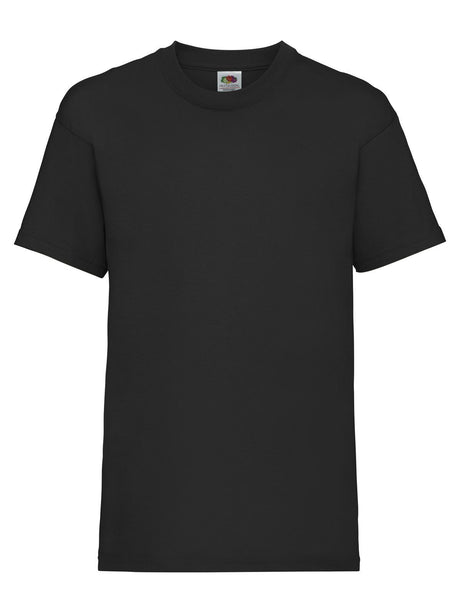 T-SHIRT KIDS VALUEWEIGHT T - FRUIT OF THE LOOMNero