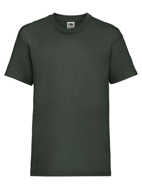 T-SHIRT KIDS VALUEWEIGHT T - FRUIT OF THE LOOMVerde Bottiglia