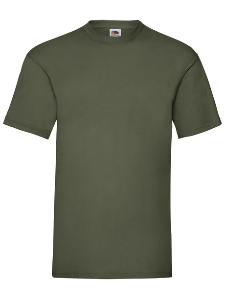 T-SHIRT VALUEWEIGHT T - FRUIT OF THE LOOMVerde Oliva