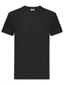 T-SHIRT SUPER PREMIUM T - FRUIT OF THE LOOMNero