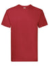 T-SHIRT SUPER PREMIUM T - FRUIT OF THE LOOMRosso