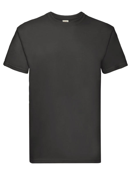 T-SHIRT SUPER PREMIUM T - FRUIT OF THE LOOMGrafite