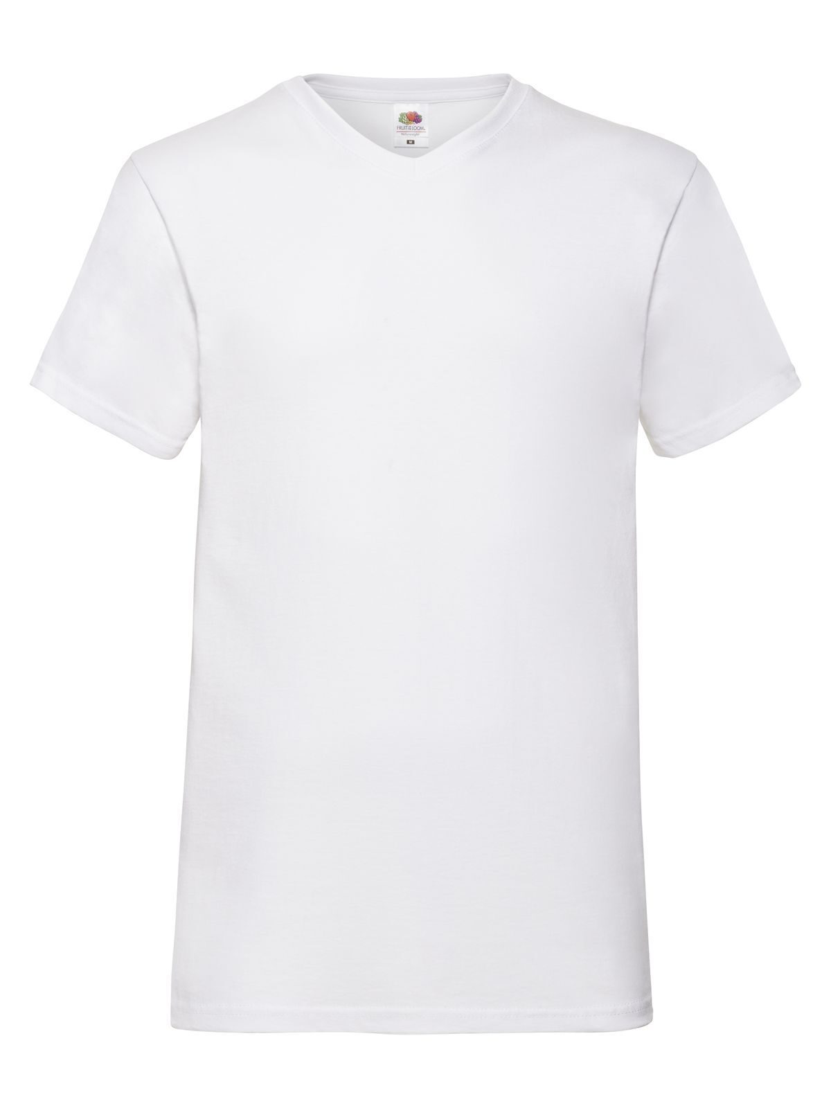 T-SHIRT VALUEWEIGHT V-NECK T - FRUIT OF THE LOOMBianco