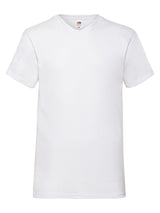T-SHIRT VALUEWEIGHT V-NECK T - FRUIT OF THE LOOMBianco
