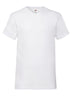 T-SHIRT VALUEWEIGHT V-NECK T - FRUIT OF THE LOOMBianco
