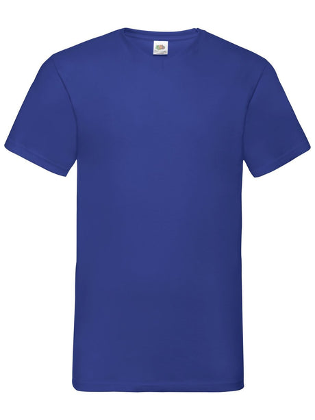 T-SHIRT VALUEWEIGHT V-NECK T - FRUIT OF THE LOOMRoyal Blu