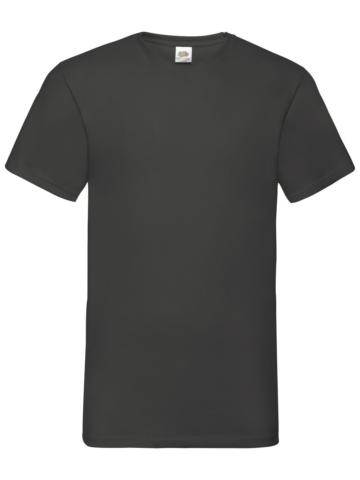 T-SHIRT VALUEWEIGHT V-NECK T - FRUIT OF THE LOOMGrafite
