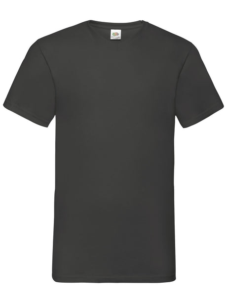 T-SHIRT VALUEWEIGHT V-NECK T - FRUIT OF THE LOOMGrafite