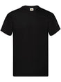 T-SHIRT ORIGINAL T - FRUIT OF THE LOOMNero