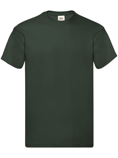 T-SHIRT ORIGINAL T - FRUIT OF THE LOOMVerde Bottiglia