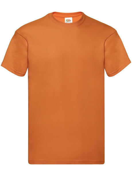 T-SHIRT ORIGINAL T - FRUIT OF THE LOOMArancione