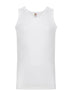CANOTTA VALUEWEIGGHT ATHLETIC VEST - FRUIT OF THE LOOMBianco