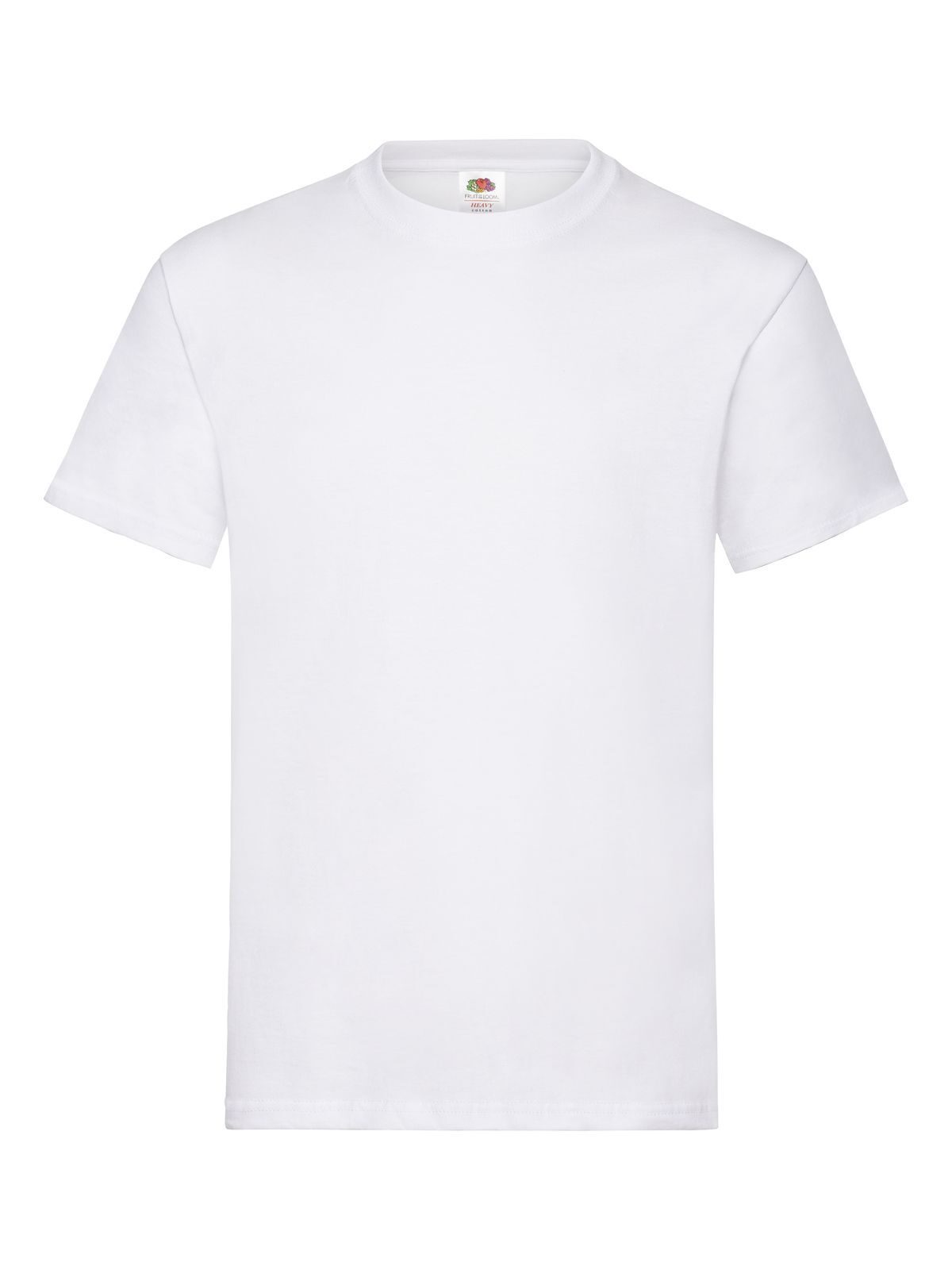T-SHIRT HEAVY T - FRUIT OF THE LOOMBianco