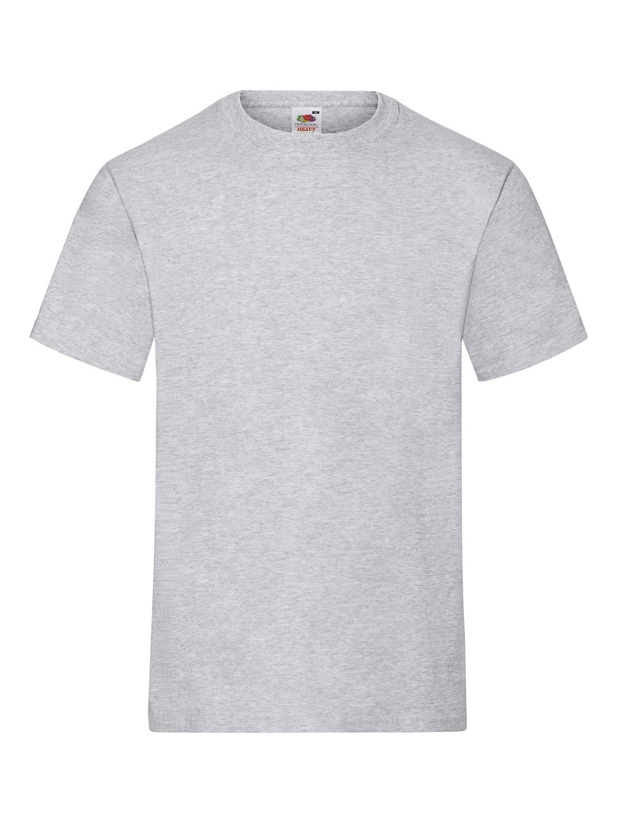 T-SHIRT HEAVY T - FRUIT OF THE LOOMGrigio Melange