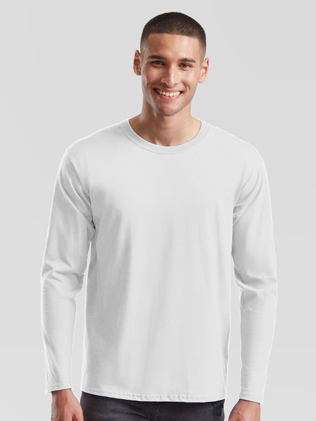 T-SHIRT ICONIC 195 LONG SLEEVE T - FRUIT OF THE LOOM fronte
