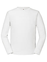 T-SHIRT ICONIC 195 LONG SLEEVE T - FRUIT OF THE LOOMBianco