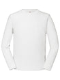 T-SHIRT ICONIC 195 LONG SLEEVE T - FRUIT OF THE LOOMBianco