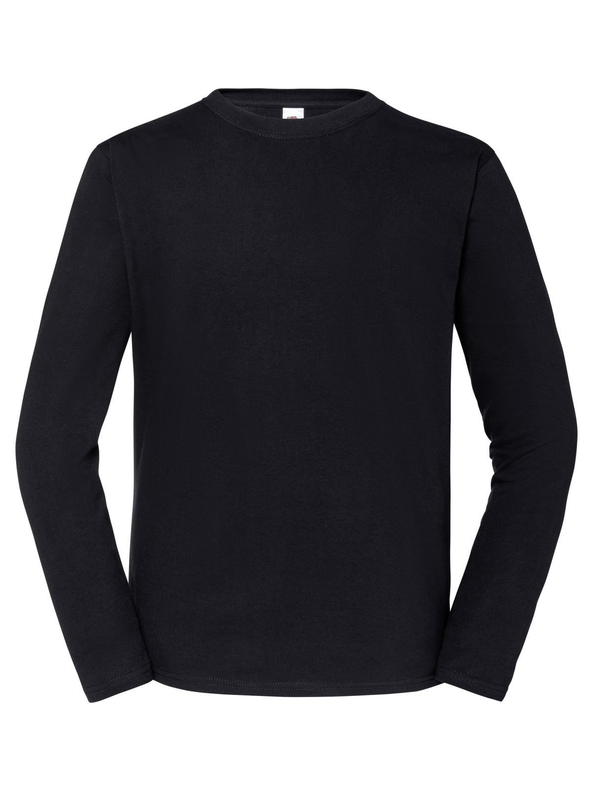T-SHIRT ICONIC 195 LONG SLEEVE T - FRUIT OF THE LOOMNero