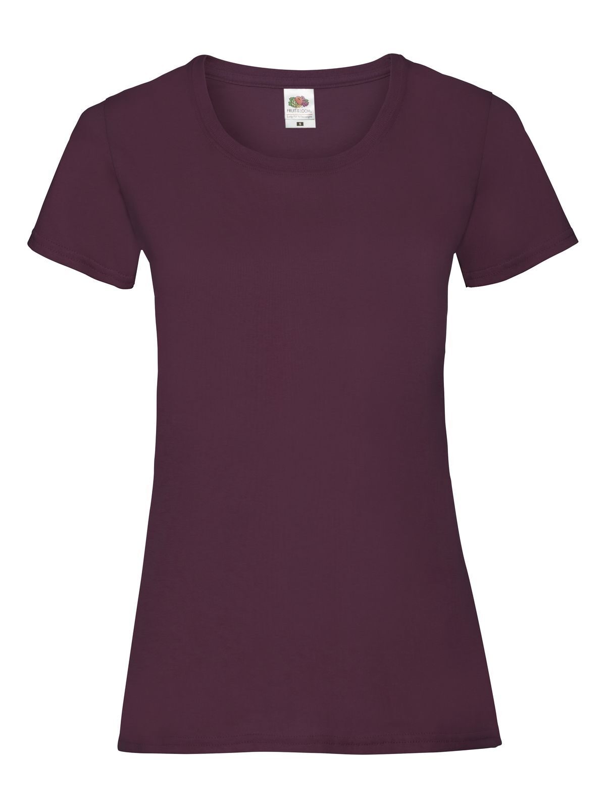 T-SHIRT LADIES VALUEWEIGHT T - FRUIT OF THE LOOMBordeaux