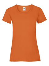 T-SHIRT LADIES VALUEWEIGHT T - FRUIT OF THE LOOMArancione