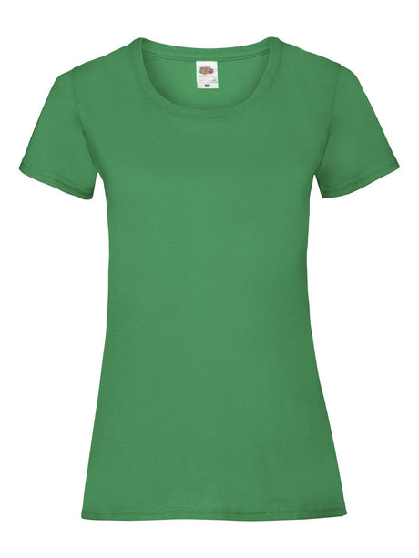 T-SHIRT LADIES VALUEWEIGHT T - FRUIT OF THE LOOMVerde Prato