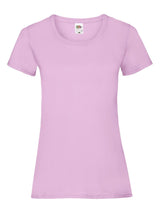 T-SHIRT LADIES VALUEWEIGHT T - FRUIT OF THE LOOMRosa Chiaro