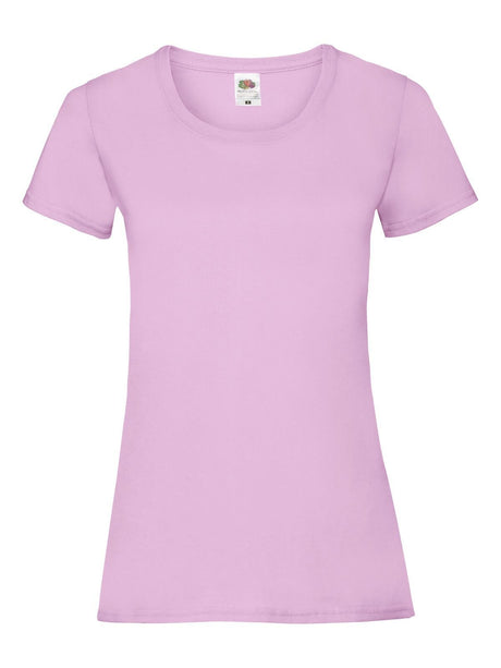 T-SHIRT LADIES VALUEWEIGHT T - FRUIT OF THE LOOMRosa Chiaro