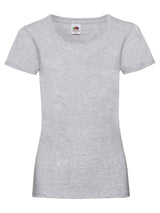 T-SHIRT LADIES VALUEWEIGHT T - FRUIT OF THE LOOMGrigio Melange