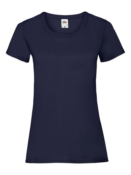 T-SHIRT LADIES VALUEWEIGHT T - FRUIT OF THE LOOMBlu Scuro