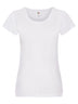 T-SHIRT LADIES ORIGINAL T - FRUIT OF THE LOOMBianco