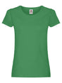 T-SHIRT LADIES ORIGINAL T - FRUIT OF THE LOOMVerde Prato