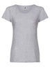 T-SHIRT LADIES ORIGINAL T - FRUIT OF THE LOOMGrigio Melange