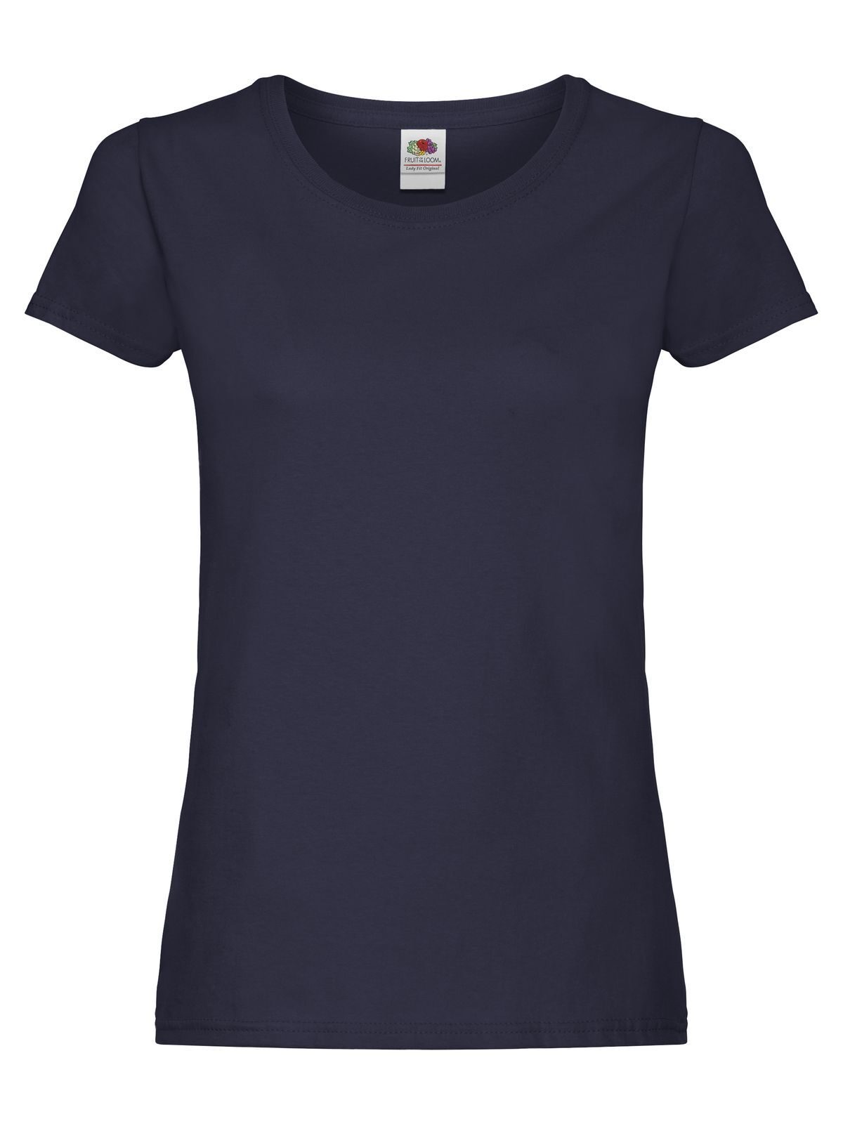 T-SHIRT LADIES ORIGINAL T - FRUIT OF THE LOOMBlu Scuro