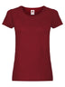 T-SHIRT LADIES ORIGINAL T - FRUIT OF THE LOOMRosso Mattone