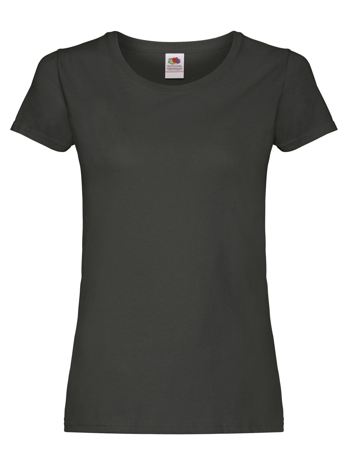 T-SHIRT LADIES ORIGINAL T - FRUIT OF THE LOOMGrafite