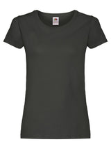T-SHIRT LADIES ORIGINAL T - FRUIT OF THE LOOMGrafite