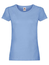 T-SHIRT LADIES ORIGINAL T - FRUIT OF THE LOOMCielo