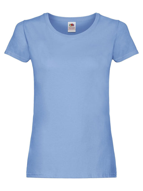 T-SHIRT LADIES ORIGINAL T - FRUIT OF THE LOOMCielo